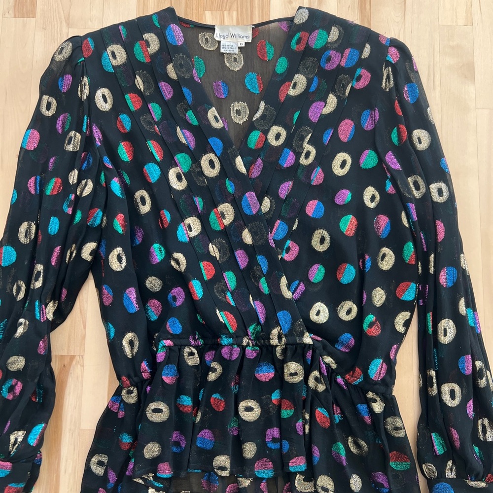 80s Lurex Blouse View 5